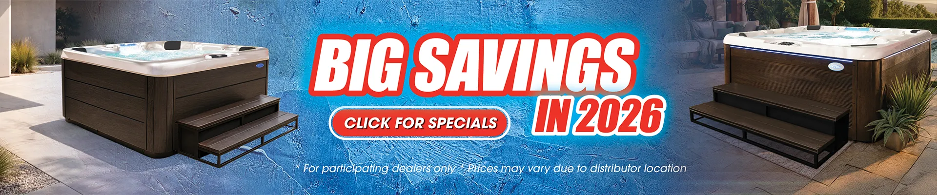 Calspas hot tub being used in a family setting - Flowermound