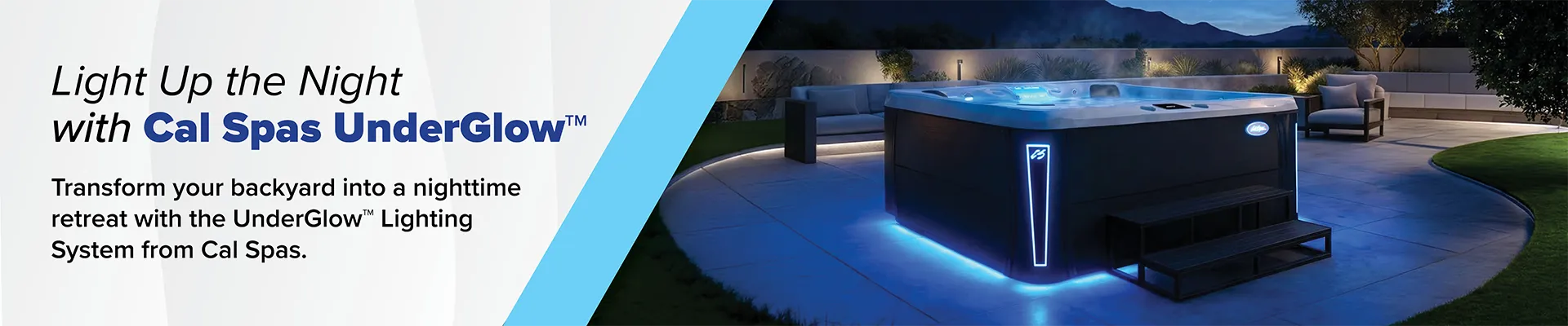 Calspas hot tub being used in a family setting - Flowermound